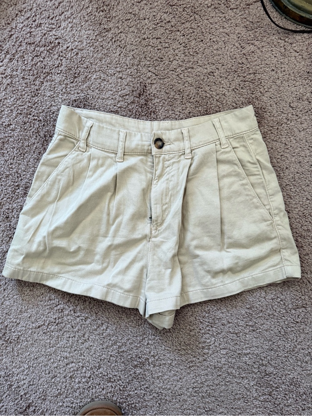 Free People khaki shorts